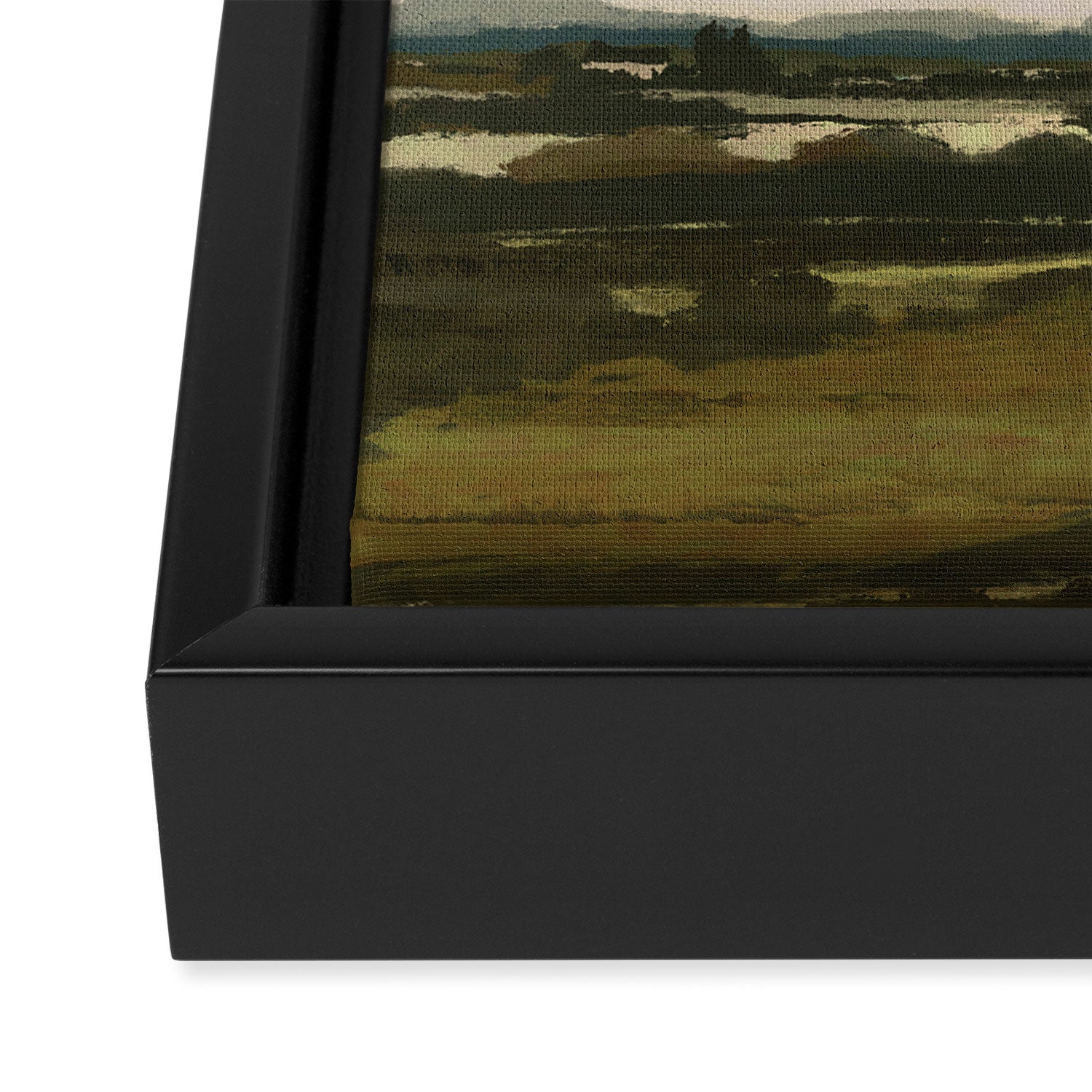 Valley View Framed Canvas Print Gallery Image 3