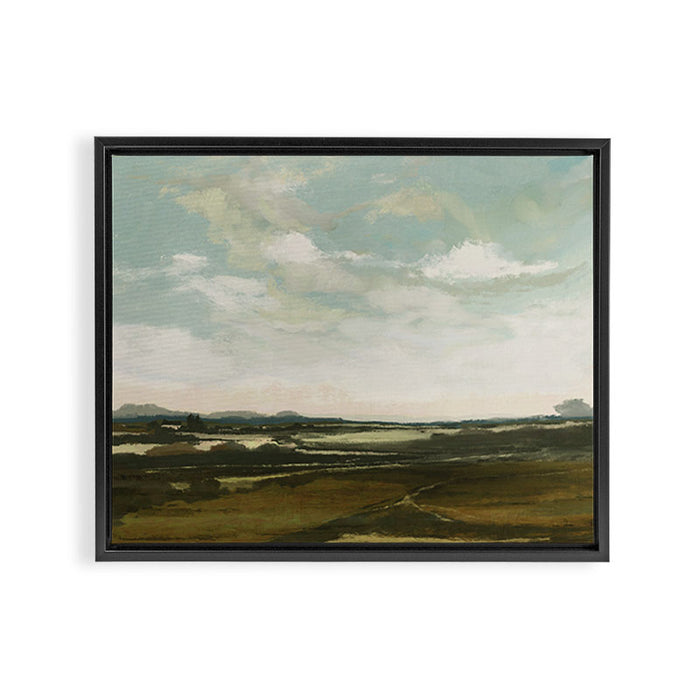 Valley View Framed Canvas Print Gallery Image 1