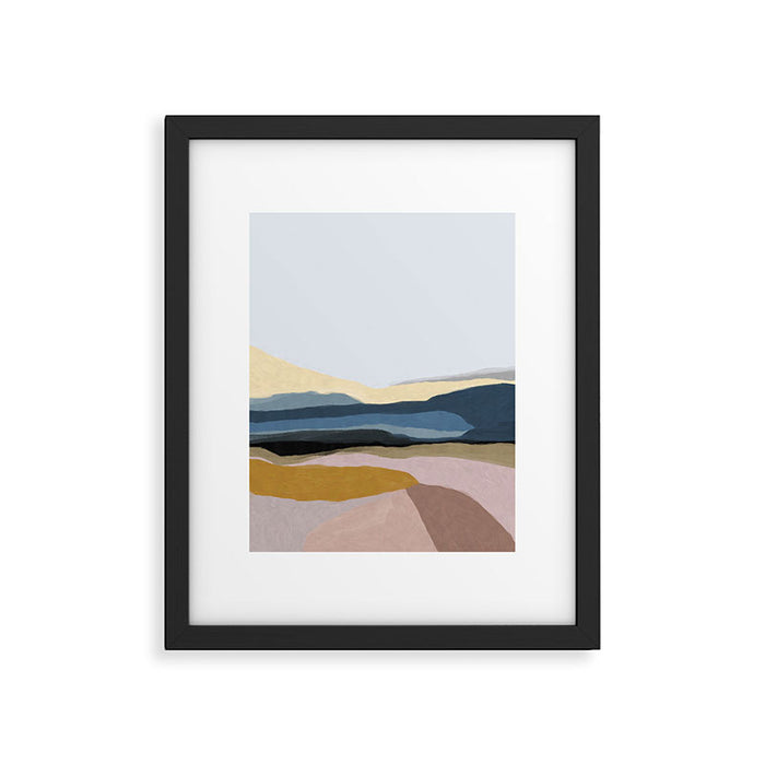 Valley Framed Art Print Gallery Image 1