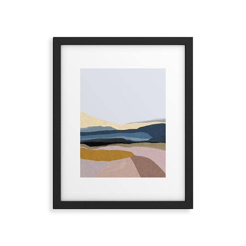 Valley Framed Art Print Gallery Image 5