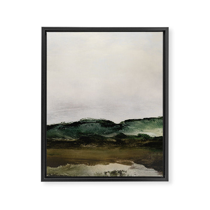 Verte 1 Framed Canvas Print Gallery Image 1