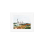 Vintage Abstract Landscape Art Print Gallery Image 1