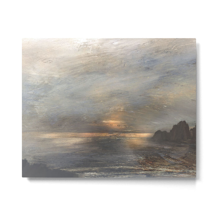 Vintage Ocean Metal Print Gallery Image 1