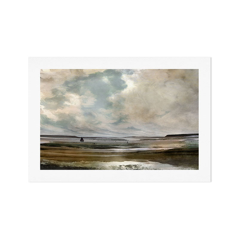 Vintage Seascape Art Art Print Gallery Image 1