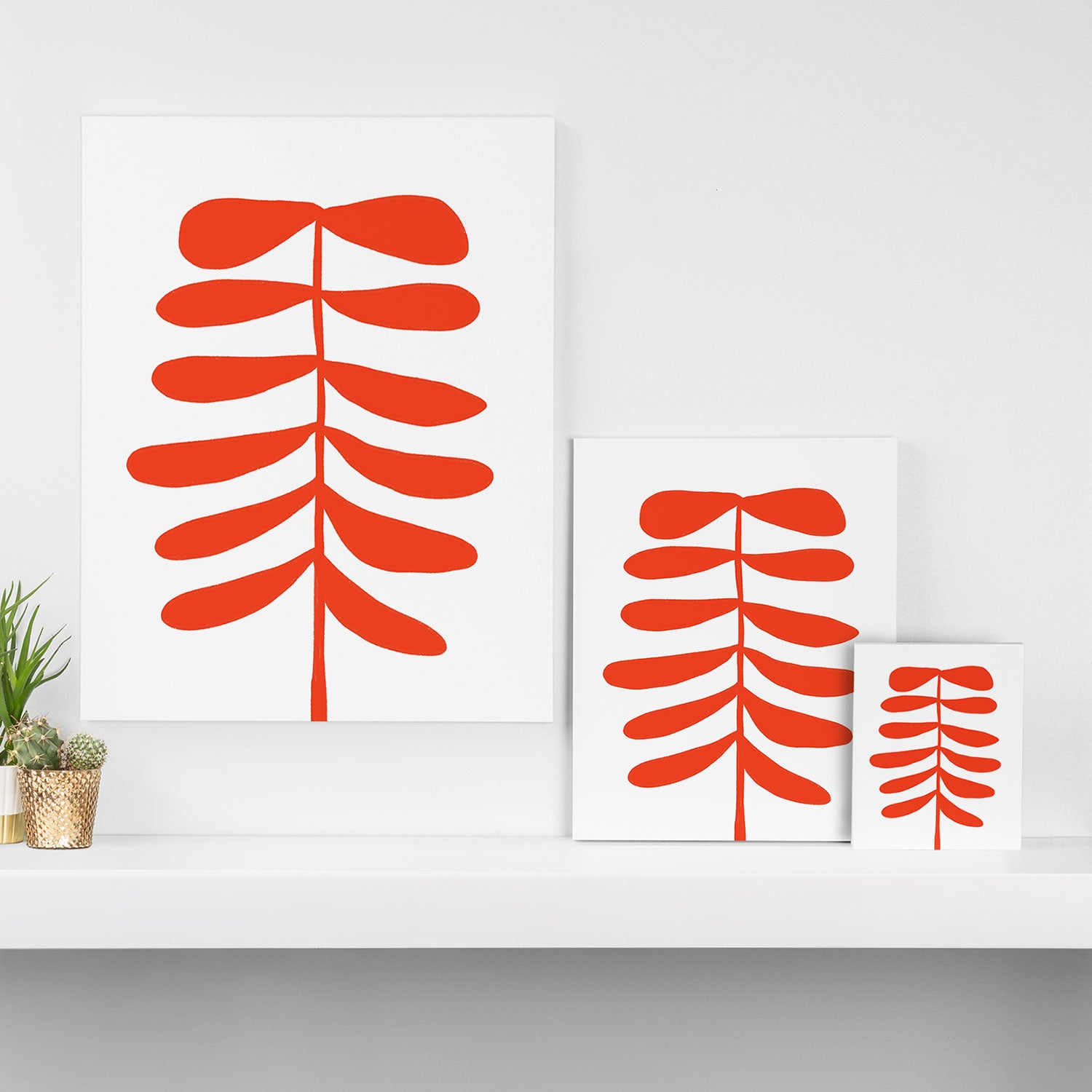 Växt Canvas Print Gallery Image 3