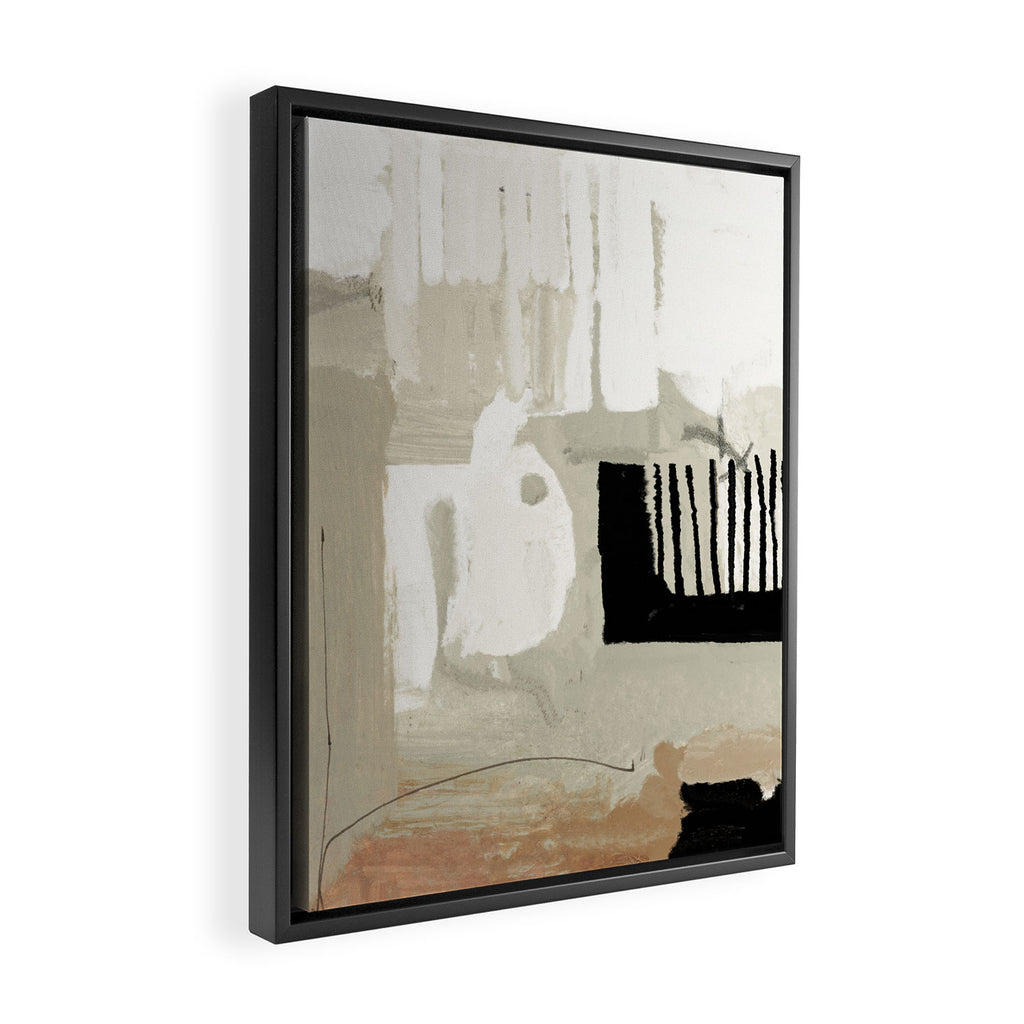 Walk Framed Canvas Print Gallery Image 2