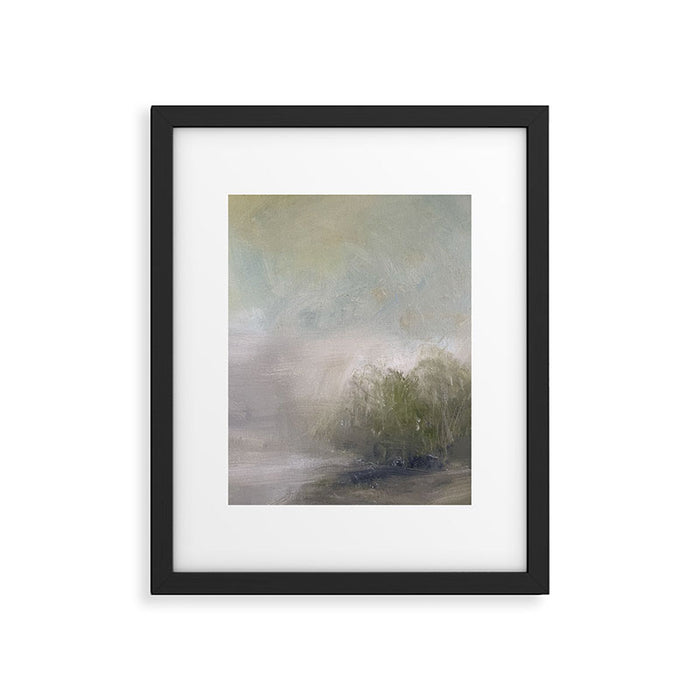 West Riverbank Framed Art Print Gallery Image 1