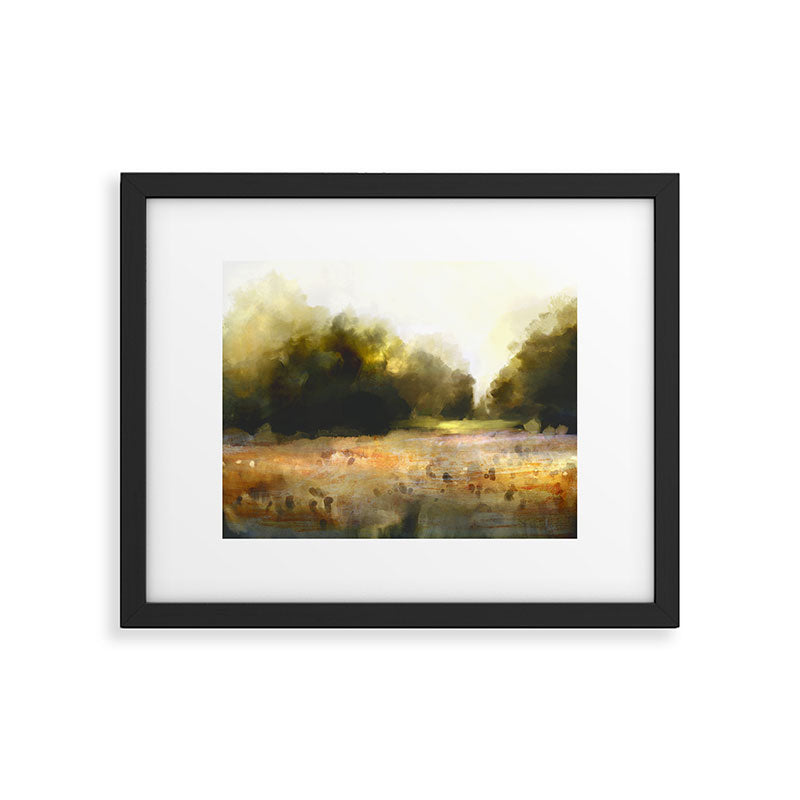 Wild Orchard Framed Art Print
