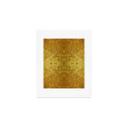 Deep gold glass mosaic Art Print Gallery Image 1