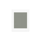 Evergreen Fog Green solid Art Print Gallery Image 1