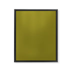 Retro 70s moss green solid Framed Canvas Print Gallery Image 8