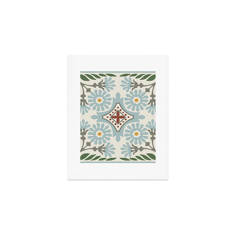 Moroccan Tile Art Print Gallery Image 1