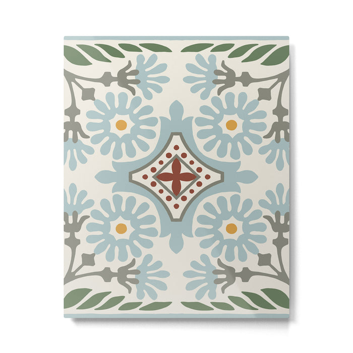 Moroccan Tile Metal Print Gallery Image 1