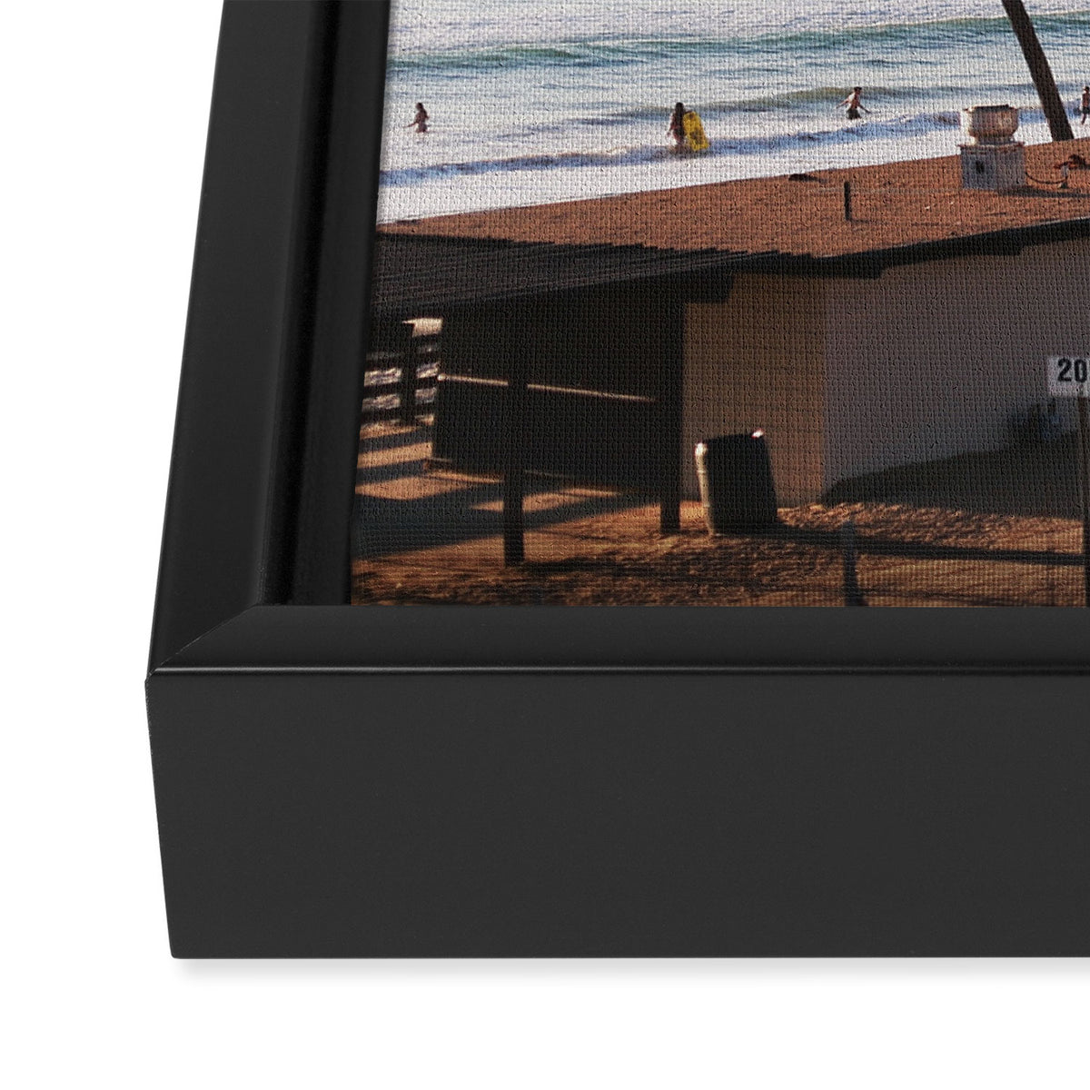 San Clemente Framed Canvas Print Gallery Image 3