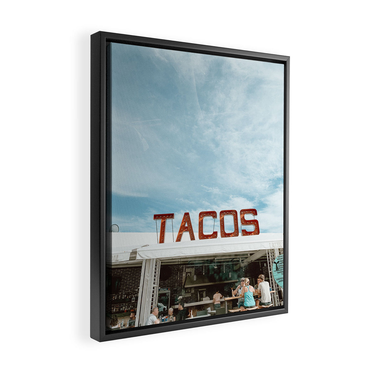 Taco Tuesday Framed Canvas Print Gallery Image 2