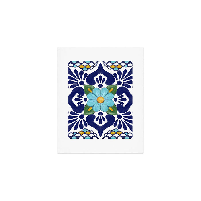 talavera tile 2 Art Print Gallery Image 1