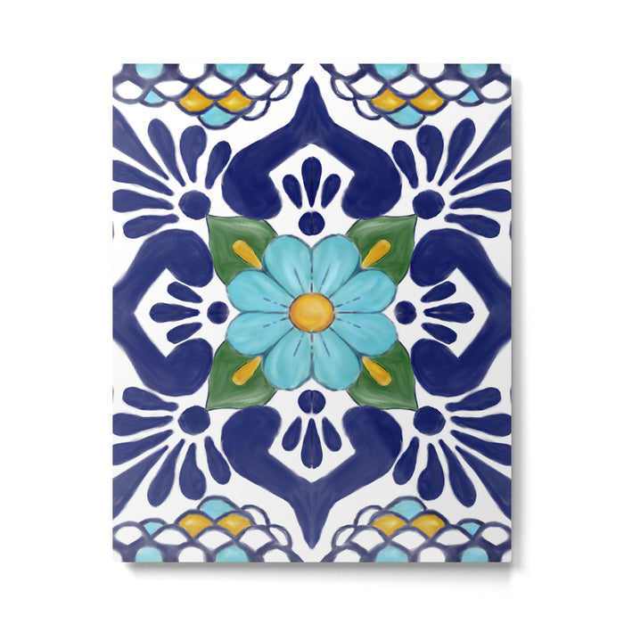 talavera tile 2 Metal Print Gallery Image 1