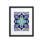 talavera tile 2 Framed Art Print Gallery Image 6