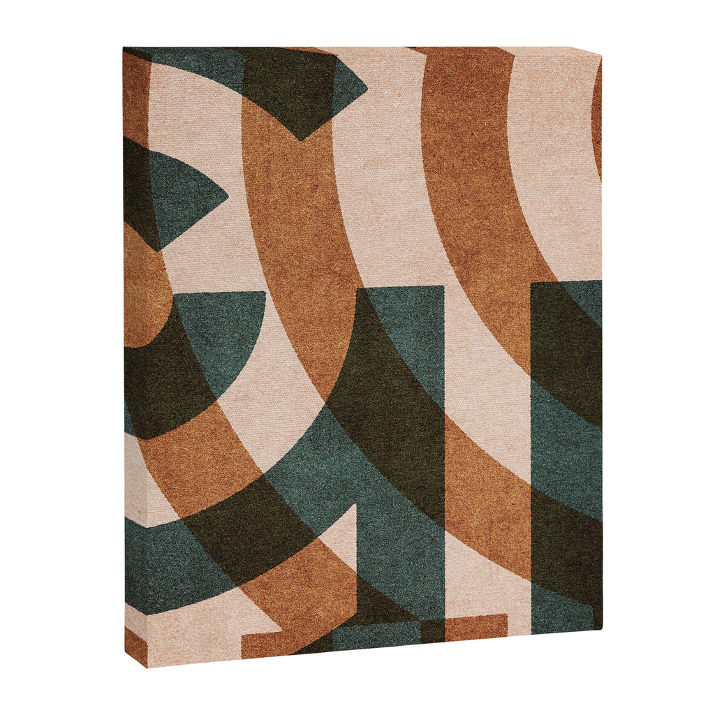 ABSTRACT ALPHABET / Decorative G Canvas Print Gallery Image 6