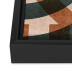 ABSTRACT ALPHABET / Decorative G Framed Canvas Print Gallery Image 3