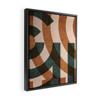 ABSTRACT ALPHABET / Decorative G Framed Canvas Print Gallery Image 2