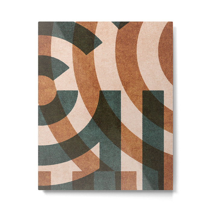 ABSTRACT ALPHABET / Decorative G Metal Print Gallery Image 1