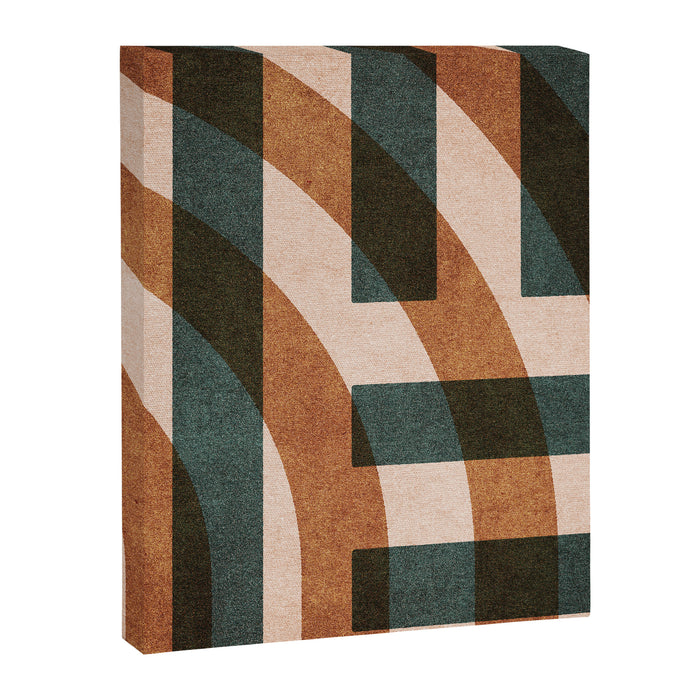 ABSTRACT ALPHABET / Decorative H Canvas Print Gallery Image 1
