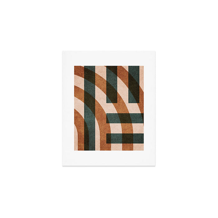 ABSTRACT ALPHABET / Decorative H Art Print Gallery Image 1