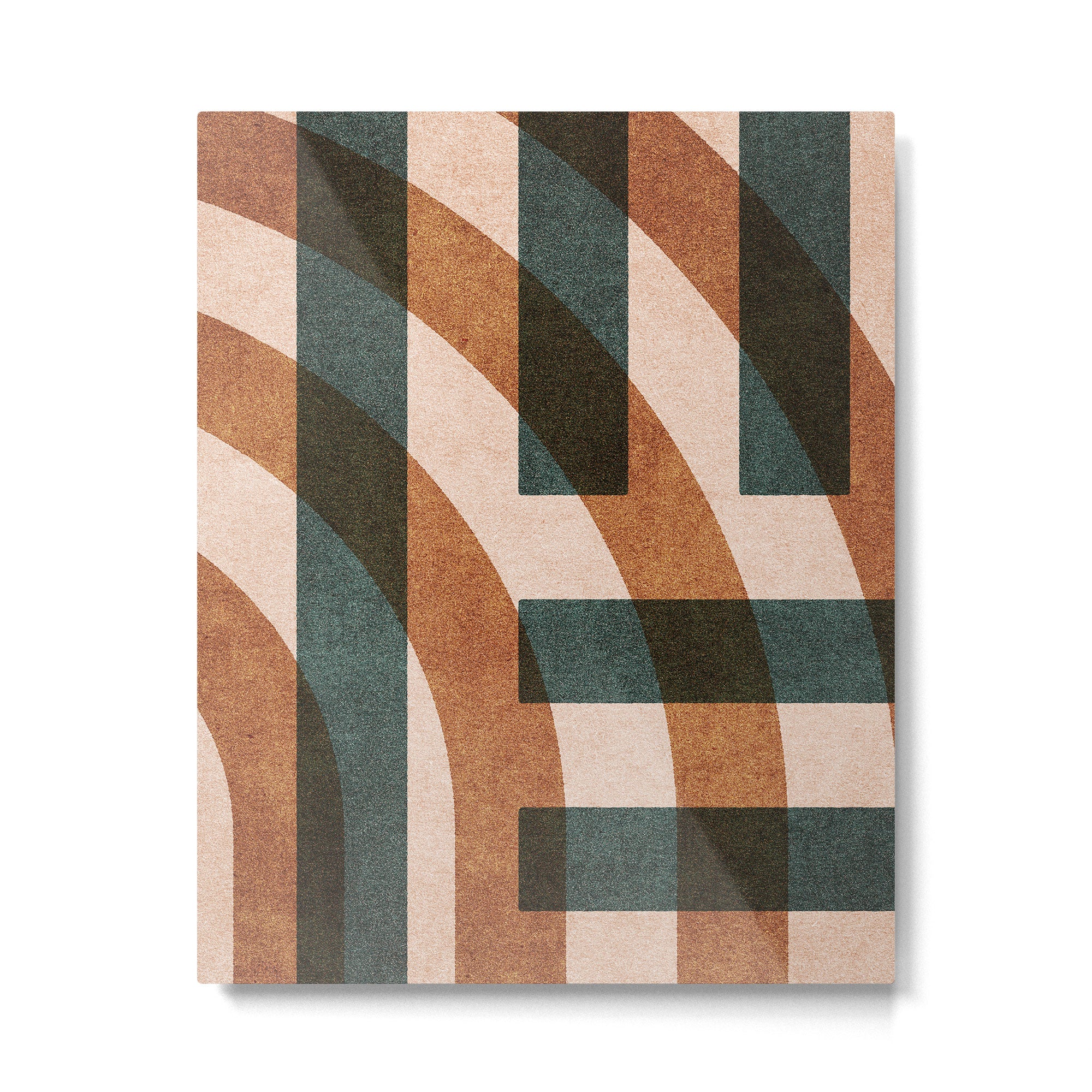 ABSTRACT ALPHABET / Decorative H Metal Print Gallery Image 4
