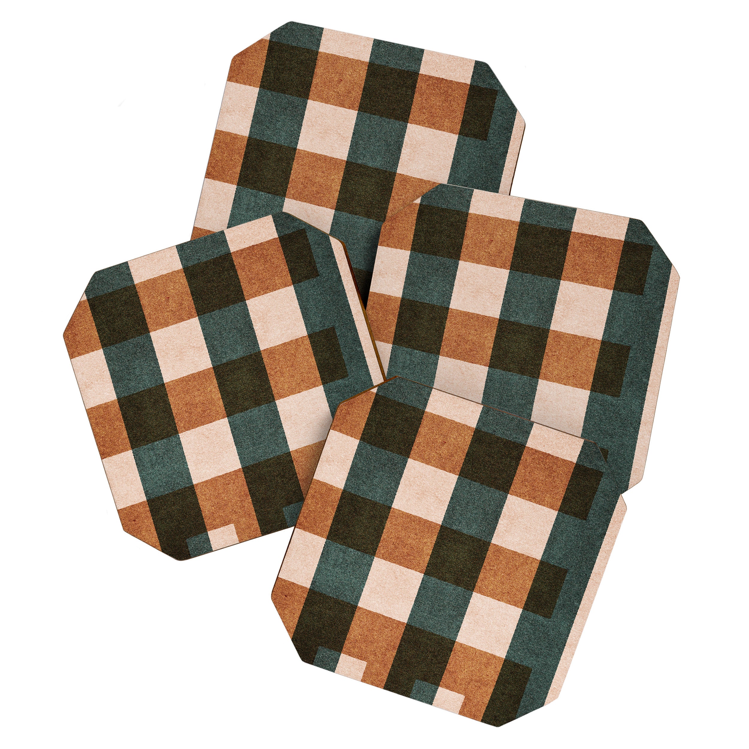 ABSTRACT ALPHABET / Decorative I Coaster Gallery Image 1