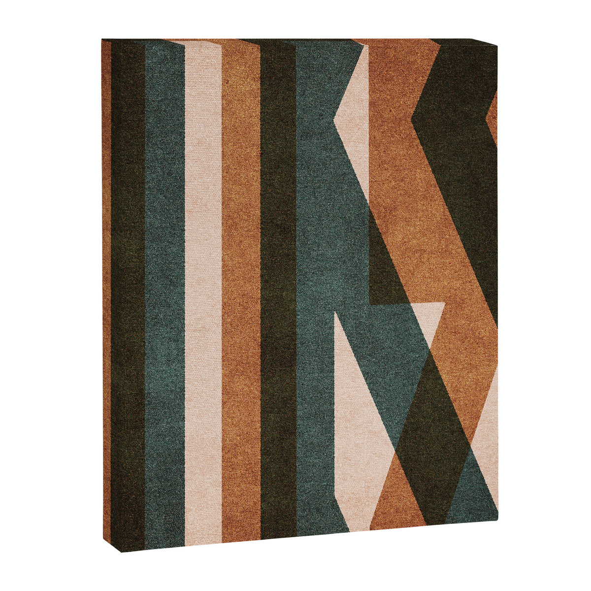 ABSTRACT ALPHABET / Decorative K Canvas Print Gallery Image 6