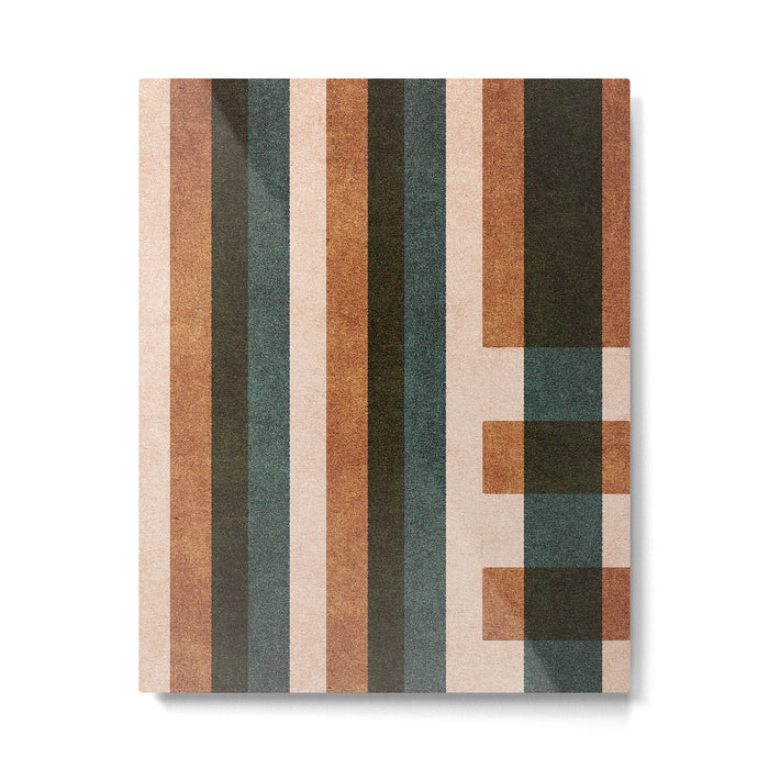 ABSTRACT ALPHABET / Decorative L Metal Print Gallery Image 1