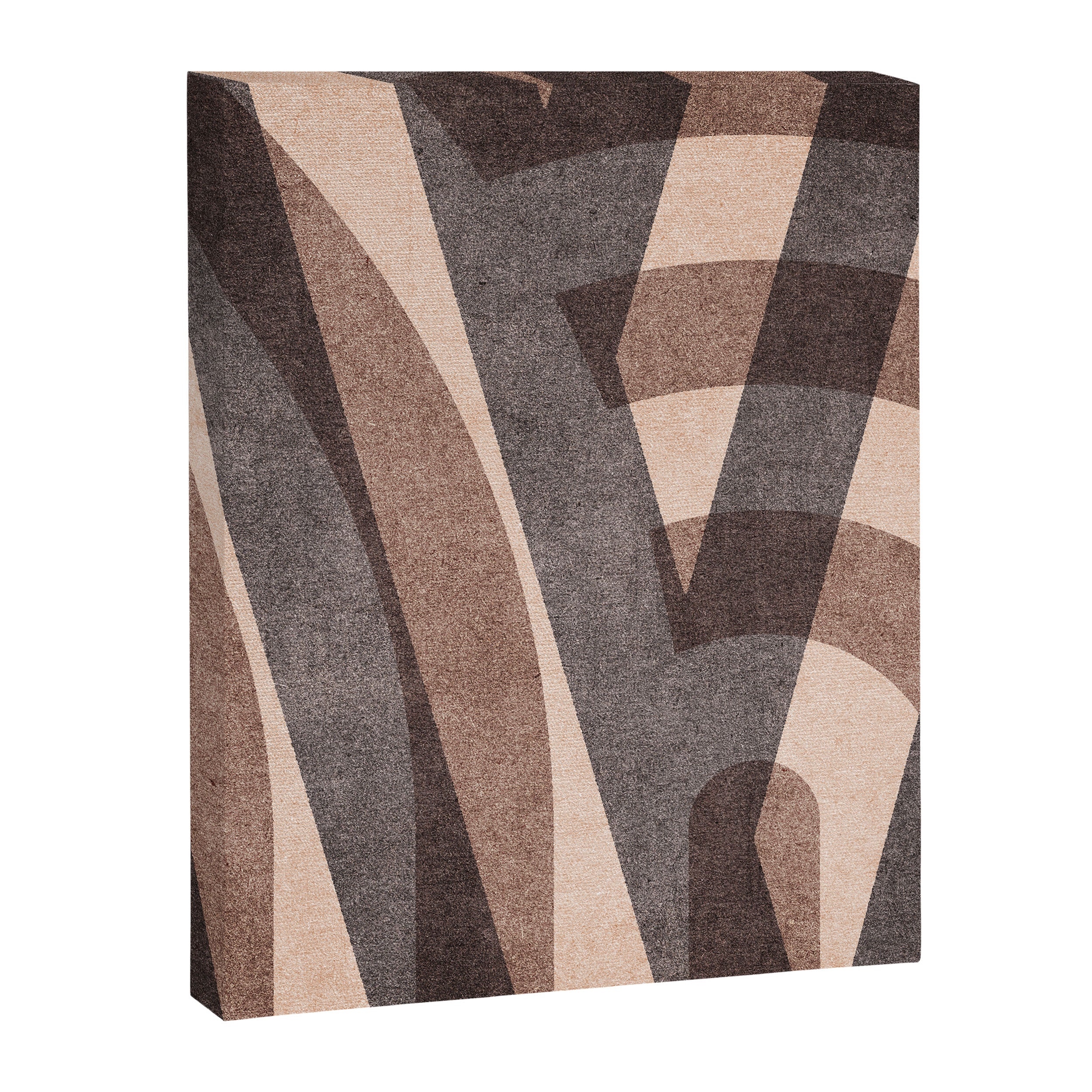 ABSTRACT ALPHABET / Decorative M Canvas Print Gallery Image 6