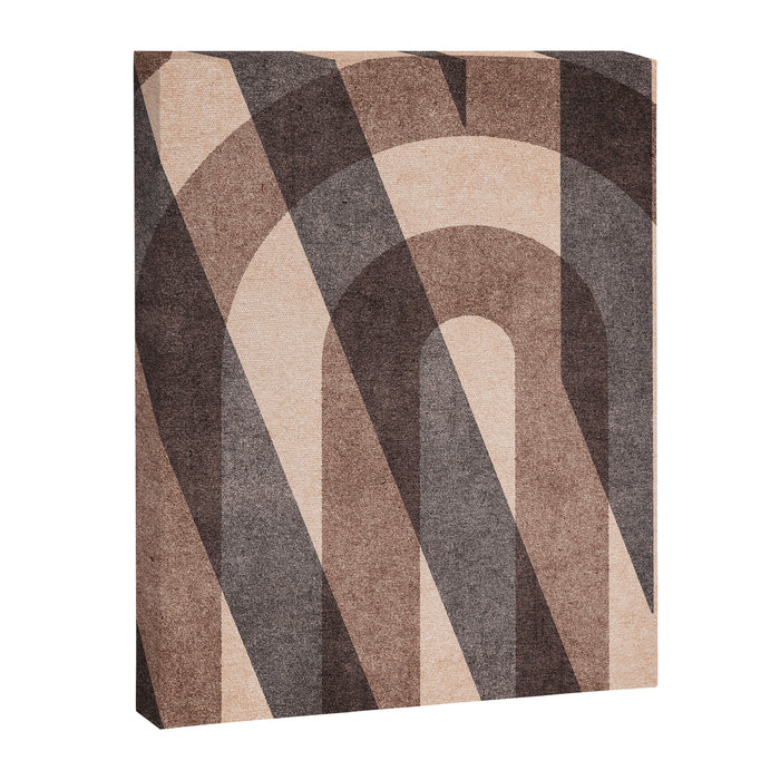 ABSTRACT ALPHABET / Decorative N Canvas Print Gallery Image 1
