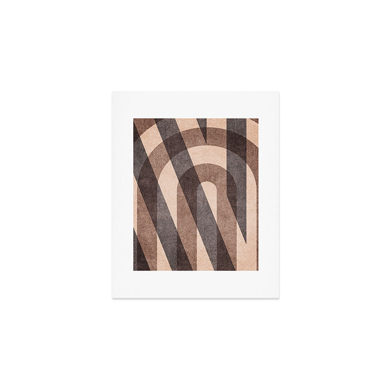 ABSTRACT ALPHABET / Decorative N Art Print Gallery Image 1