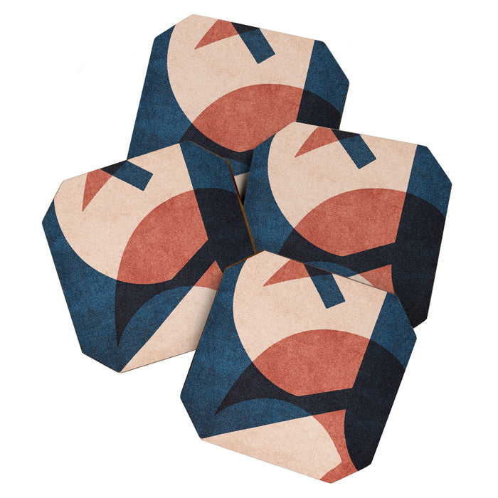 ABSTRACT ALPHABET / Gothic A Coaster Gallery Image 1