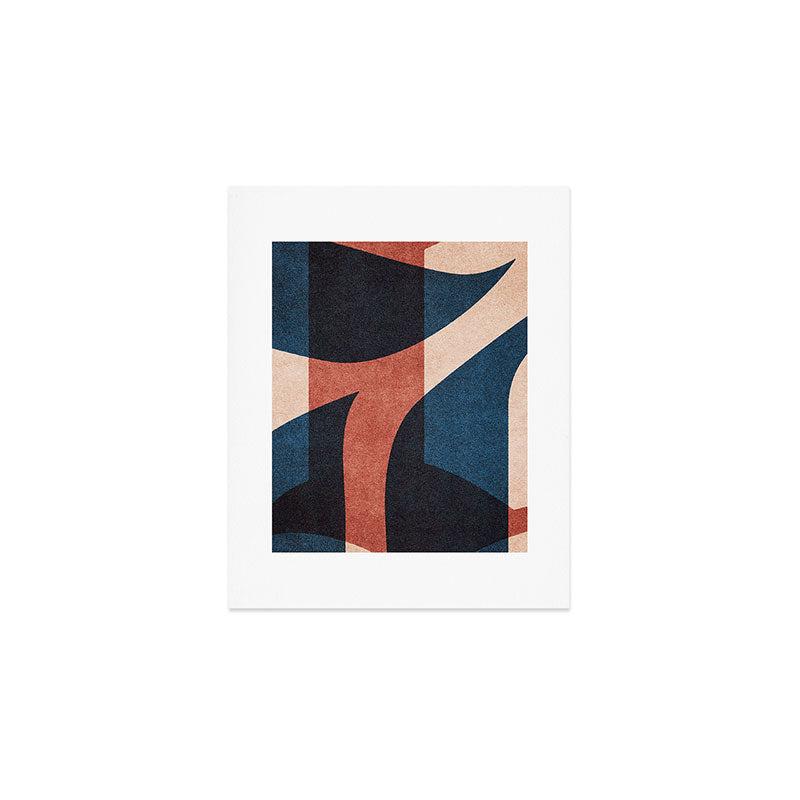 ABSTRACT ALPHABET / Gothic B Art Print Gallery Image 1