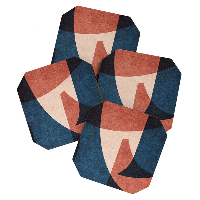 ABSTRACT ALPHABET / Gothic C Coaster Gallery Image 1