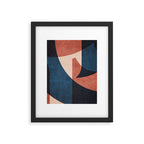 ABSTRACT ALPHABET / Gothic C Framed Art Print Gallery Image 5
