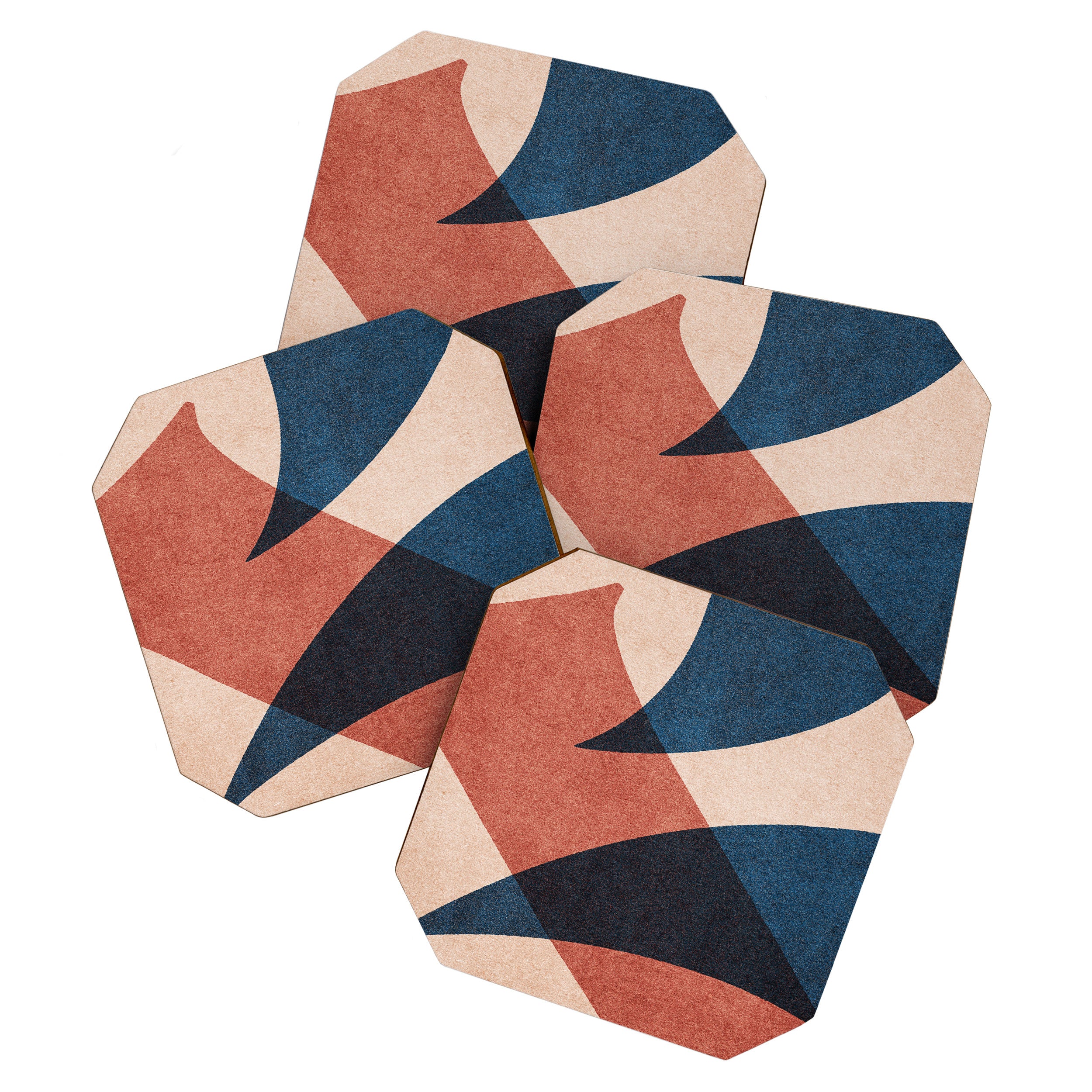 ABSTRACT ALPHABET / Gothic D Coaster Gallery Image 1