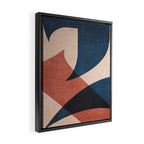 ABSTRACT ALPHABET / Gothic D Framed Canvas Print Gallery Image 2