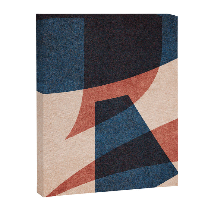 ABSTRACT ALPHABET / Gothic E Canvas Print Gallery Image 1
