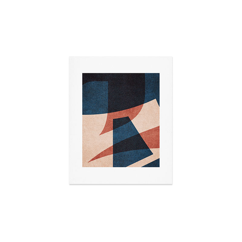 ABSTRACT ALPHABET / Gothic E Art Print Gallery Image 1
