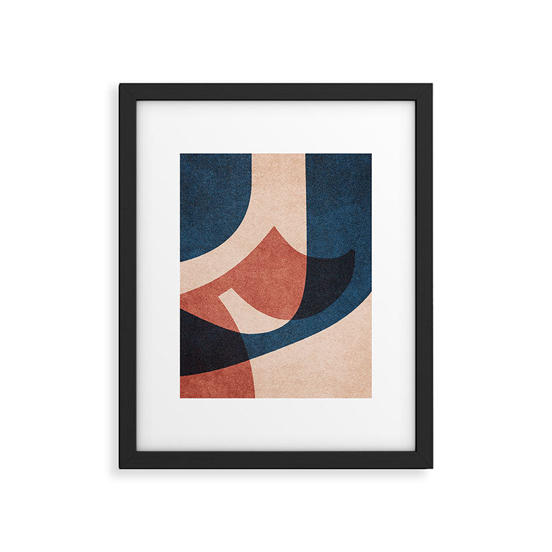 ABSTRACT ALPHABET / Gothic F Framed Art Print Gallery Image 5