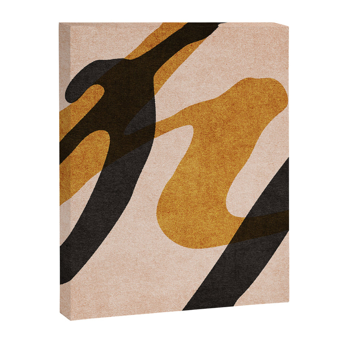 ABSTRACT ALPHABET / Script P Canvas Print Gallery Image 1