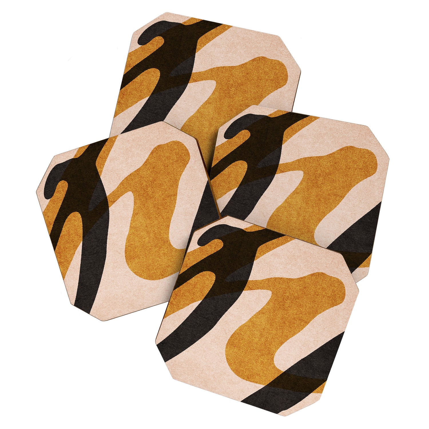 ABSTRACT ALPHABET / Script P Coaster Gallery Image 1