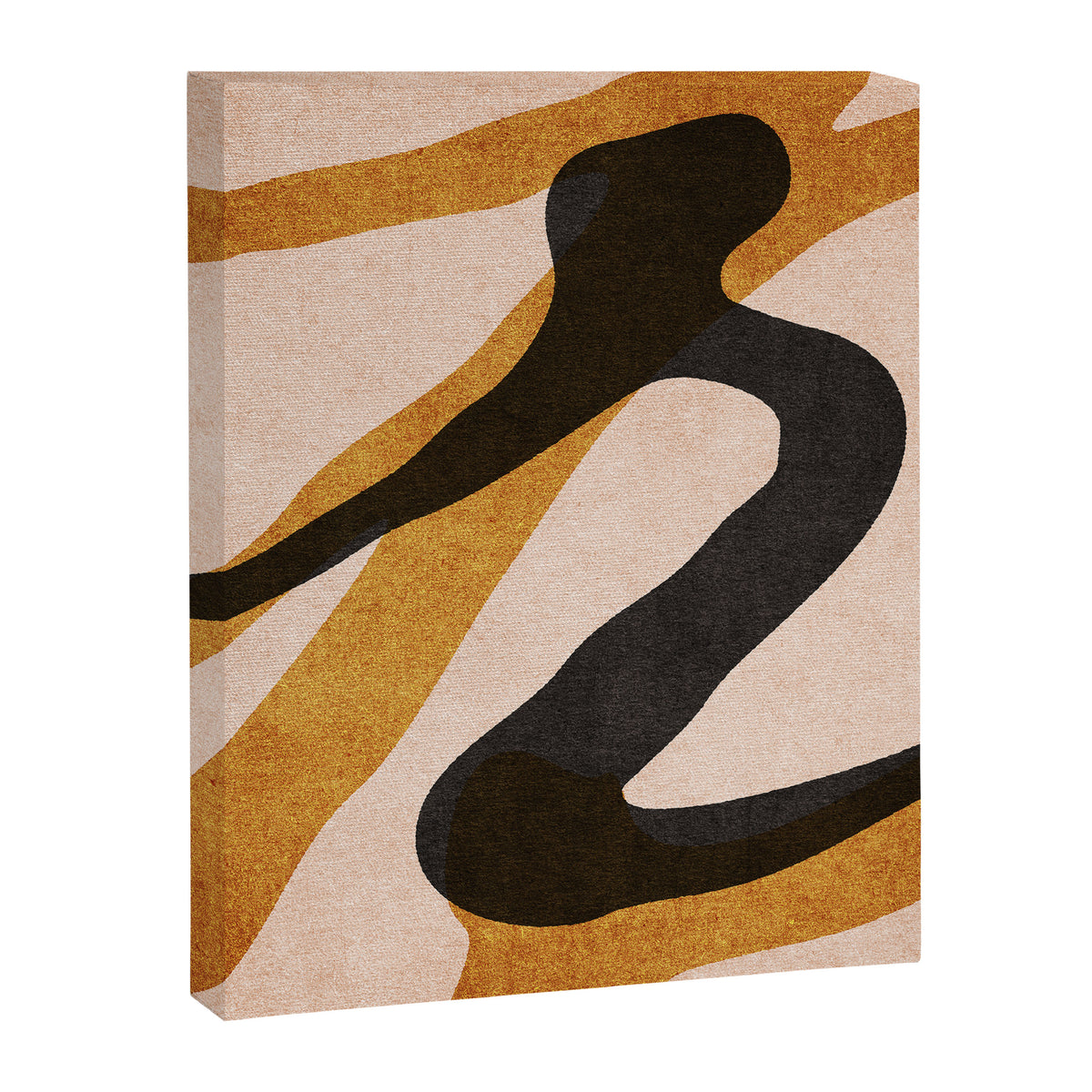 ABSTRACT ALPHABET / Script R Canvas Print Gallery Image 6
