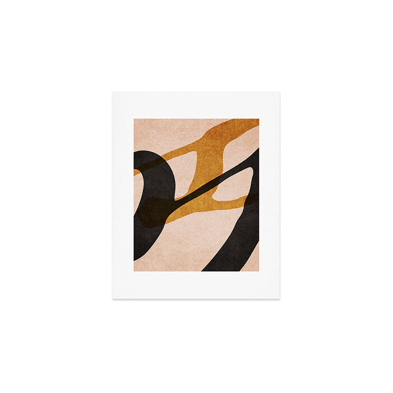 ABSTRACT ALPHABET / Script S Art Print Gallery Image 1