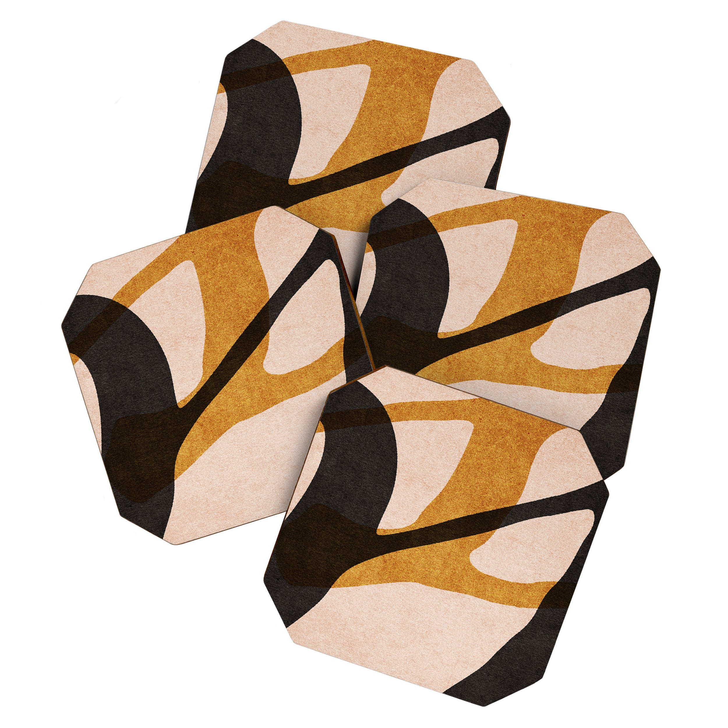 ABSTRACT ALPHABET / Script S Coaster Gallery Image 1