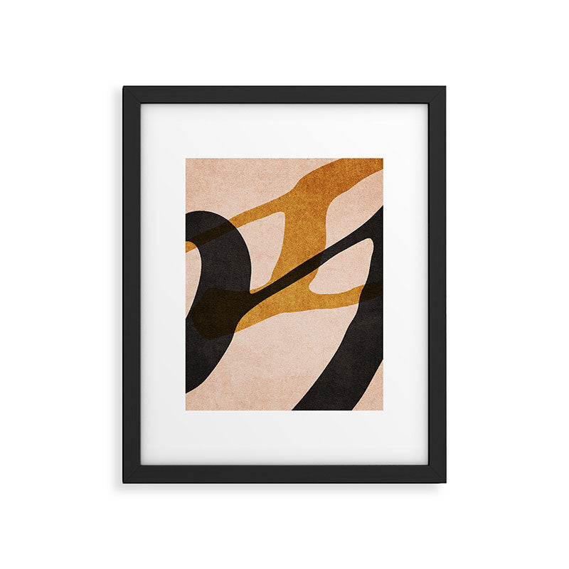 ABSTRACT ALPHABET / Script S Framed Art Print Gallery Image 5